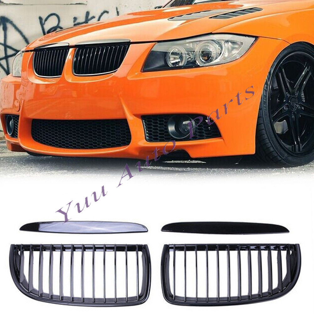 Car & Truck Exterior Parts Genuine Front Bumper Grille Trim Dark Silver