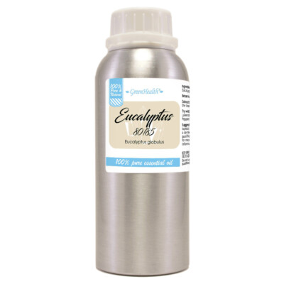 Essential Oil 8 fl oz Aluminum Bottle, Bulk All Natural Uncut, 50+ Oils