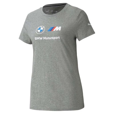

Футболка с короткими рукавами и круглым вырезом Puma Bmw Mms Ess, женская, размер , Athletic Cas, Grey
