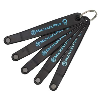 Michaelpro 5-Piece Ultra Low Profile Offset Screwdriver Set Slim Profile Angled