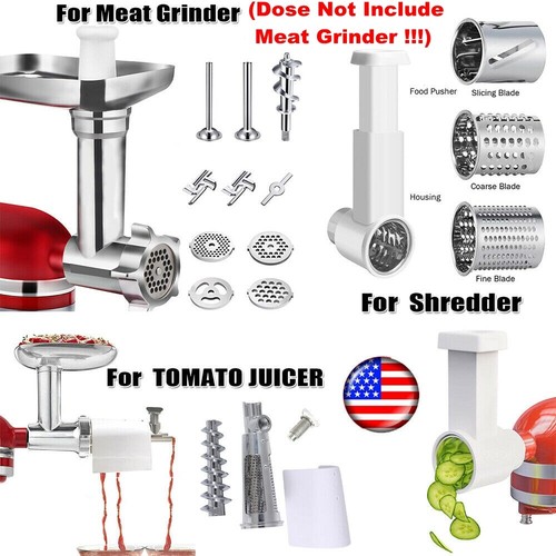 Meat Grinder / Tomato Juicer / Shredder Attachment