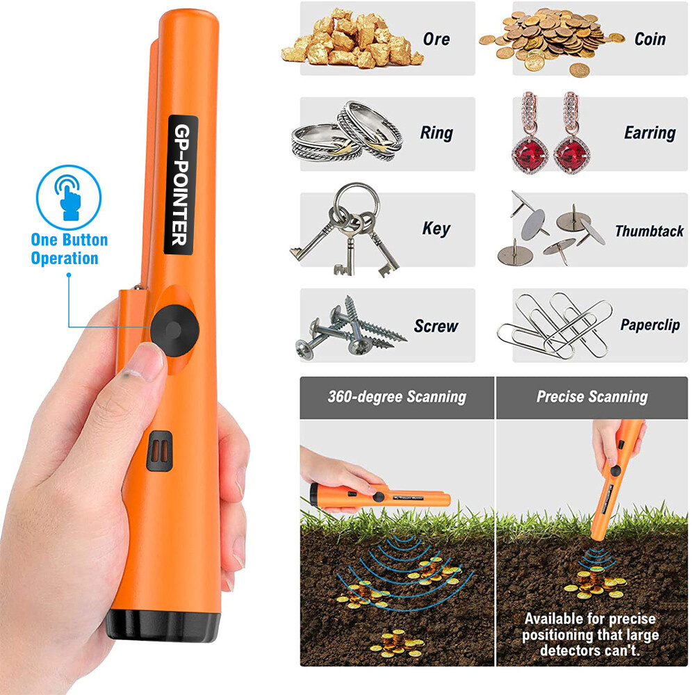 Handheld Pro Pinpointer | Metal Detector