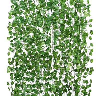  Fake Wall Plants Vines Foliage Garland Shop Decorations Centerpiece Girl