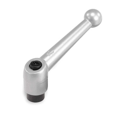 KIPP K0116.1A21 Adjustable Handle,1/4''-20,Zinc 3GFP6