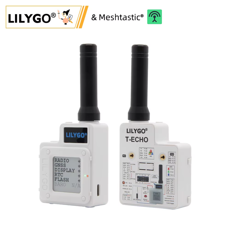 ® TTGO Meshtastic T-Echo LoRa SX1262 Wireless Module 433/868/915MHz NRF52840 1.5