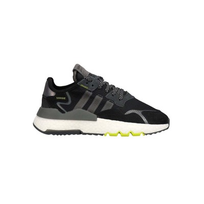 

Adidas Nite Jogger Молодежные кроссовки на шнуровке для мальчиков Размер 4 M Спортивная обувь EH0527, Black;grey, adidas Nite Jogger Lace Up Youth
