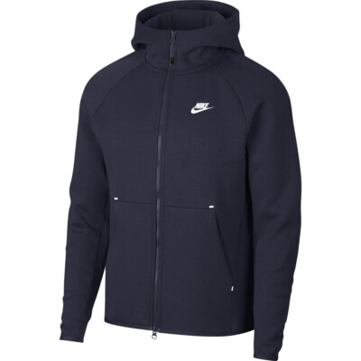 Nike Sportswear Tech Pack Fleece Windrunner Jacket 928483 451 Dark Blue 2XL XXL