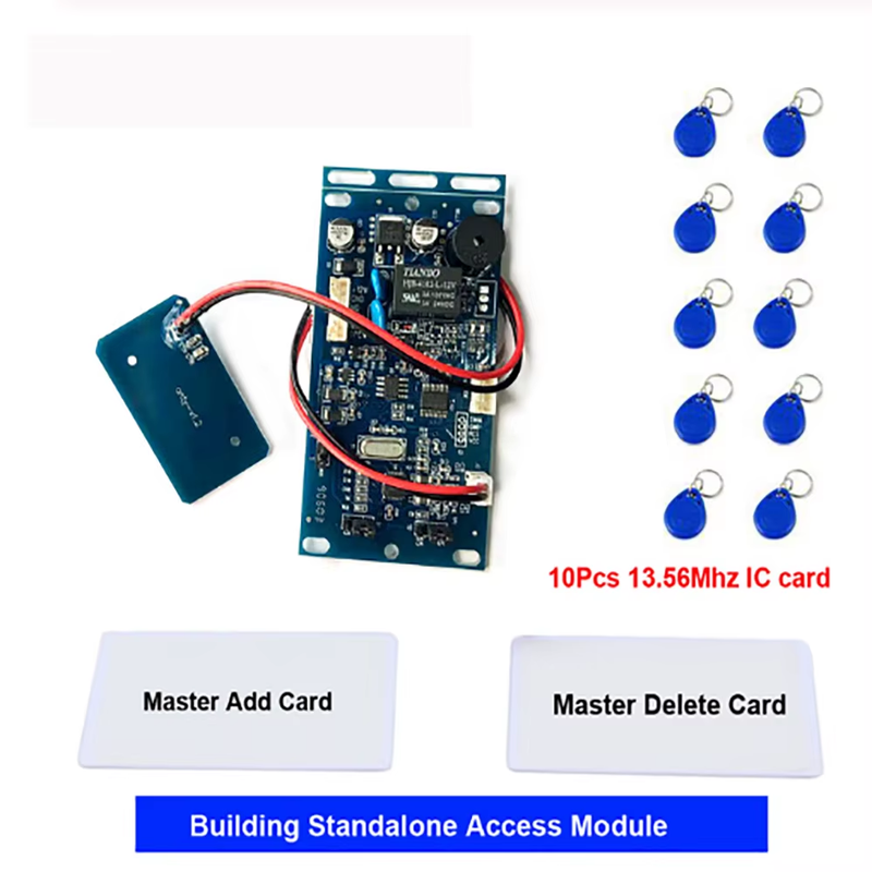 125Khz/13.56Mhz RFID Proximity Access Control System Board Building Intercom Mod