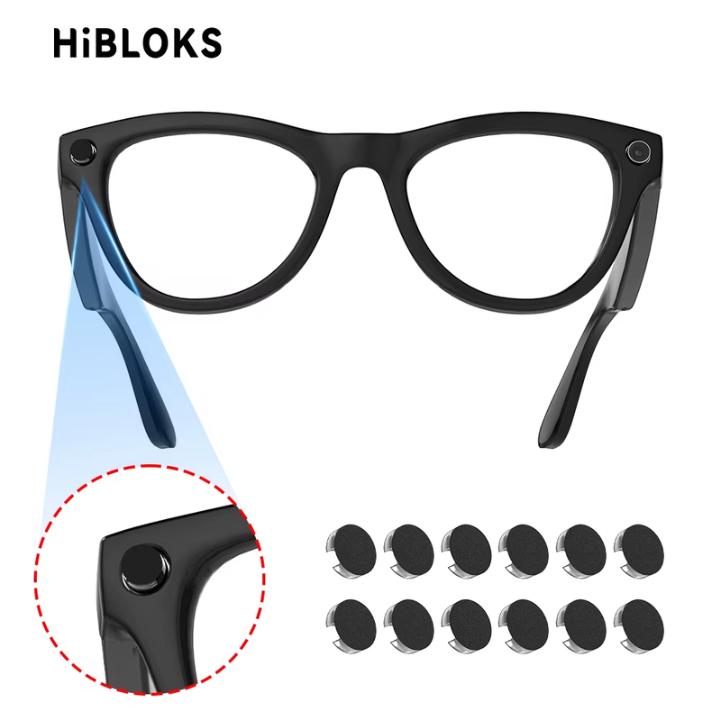 HIBLOKS For Ray-Ban Meta RW4006 RW4008 RW4010 RW4009 Wayfarer Skyler Headliner S