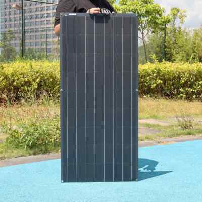 300W Watt ETFE Flexible Solar Panel Mono PV 18V Home RV Camping Boat Off Grid