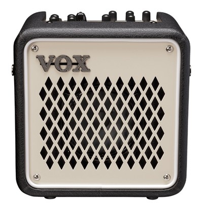 Vox Mini GO 3 3-Watt 1x5'' Portable Battery-Powered Guitar Combo Amp, Smoky Beige