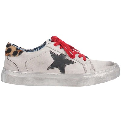 

Dingo Dirty Bird Leopard Lace Up Womens Off White Кроссовки Повседневная обувь DI796-1, Dingo Dirty Bird Leopard Lace Up