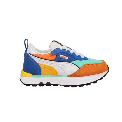 

Puma Rider Fv Future Vintage Lace Up Youth Boys Белые кроссовки Повседневная обувь 386, Белый, Puma Rider Fv Future Vintage Lace Up Youth