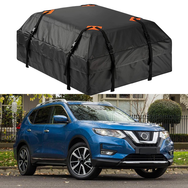 Roof Rack Cover For Nissan X-Trail T32 Rogue 2014-2021 - Left & Right Rail End Cap Trim, Luggage Bar Shell Accessory