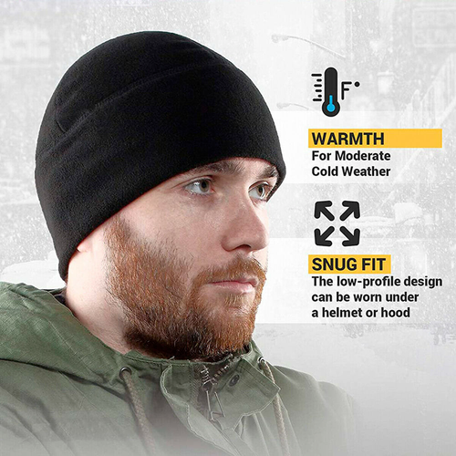 Military Tactical Skull Cap Winter Warm Fleece Windproof Ski Beanie Hats USA Lot
