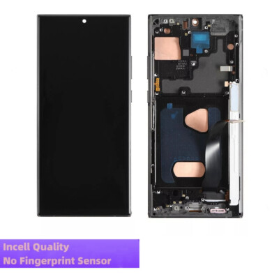 For Samsung Galaxy Note 20 Ultra 5G N986 Incell LCD Touch Screen Digitizer Frame