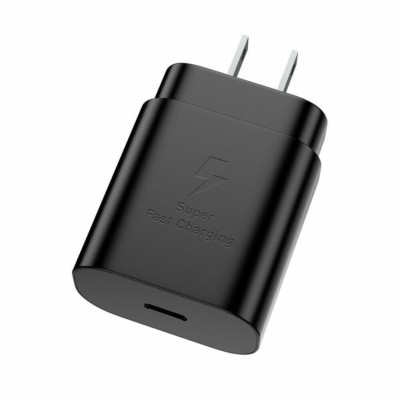 25W USB-C Super Fast Charging Power Adapter PD Type C Charger Block For Samsung