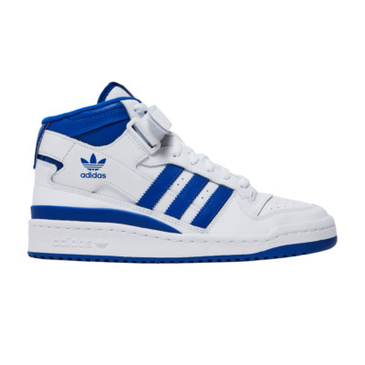 adidas  Forum Mid White Royal Blue 	G57985 Women's Shoes