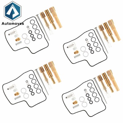 4 Pcs Carb Repair Kit Carburetor Rebuild For Honda V65 VF1100C Sabre VF1100S
