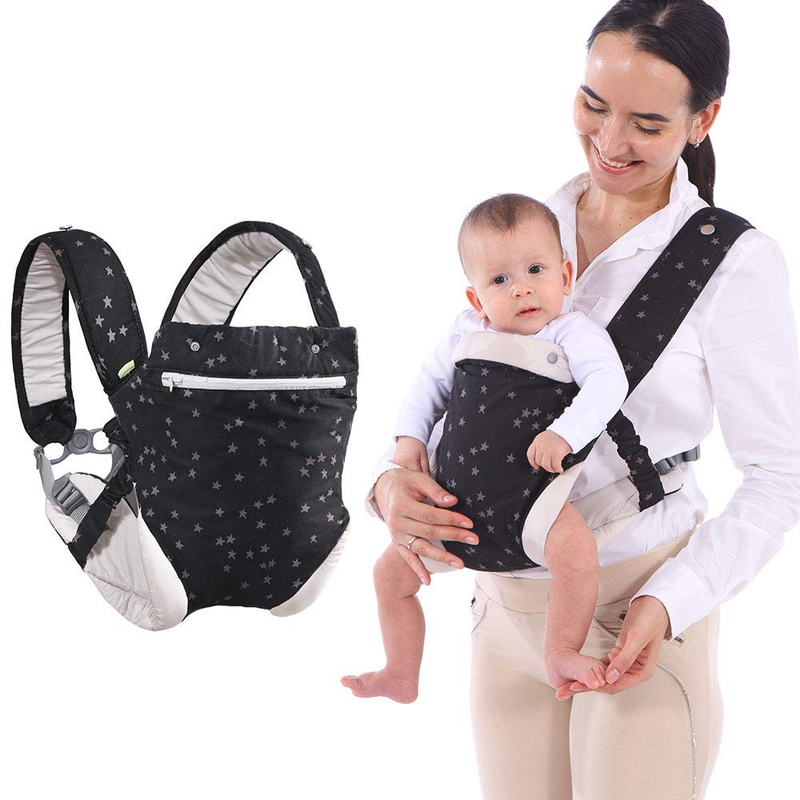 Baby Carrier Newborn Wrap,Ergonomic Infant Soft Carriers for Toddler 7-45 Lbs,4-