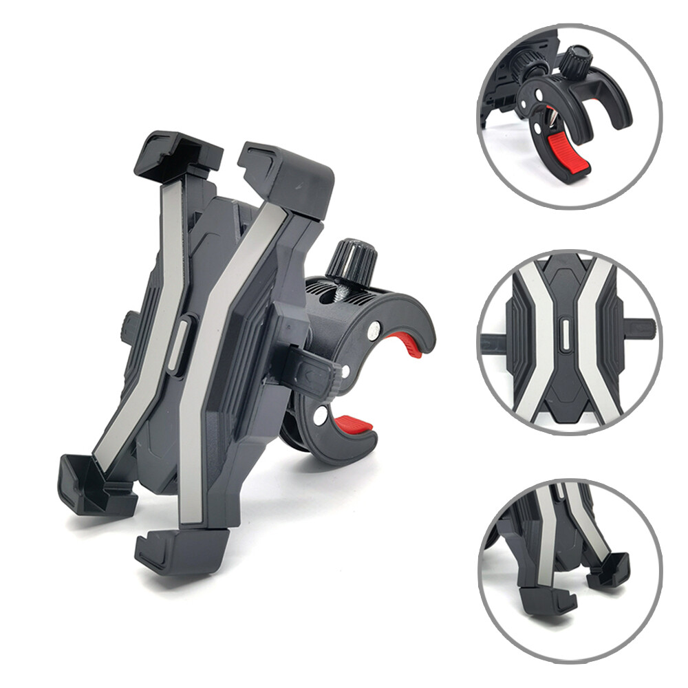 Motorcycle Bike Handlebar Mount Phone Holder Bicycle Bracket
