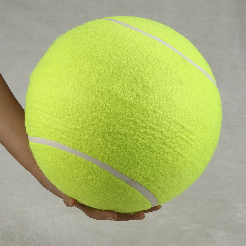 Chewing Toy Giant Tennis Inflatable Ball Big Dogs Toys Outdoor Pets 24CM Large