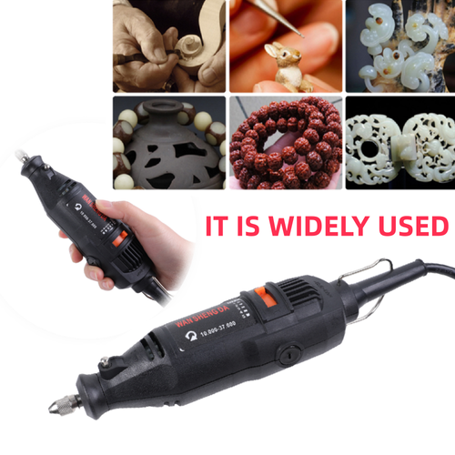 110V Mini Electric Grinder Rotary Tool Polishing Drill Variable Speed Machine