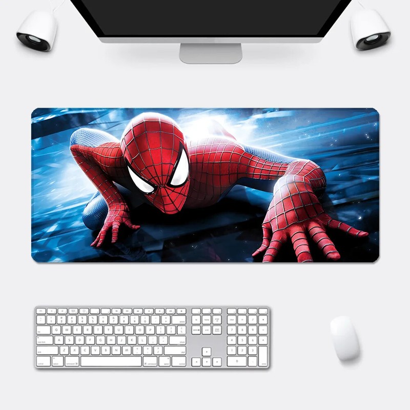 Spider-Mans Mousepad HD Printing Computer Gamers Locking Edge Non