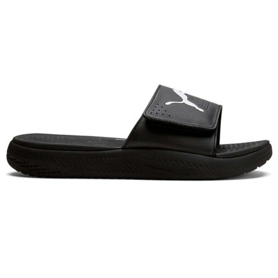 Мужские черные повседневные сандалии Puma Softride V Slide 38211201