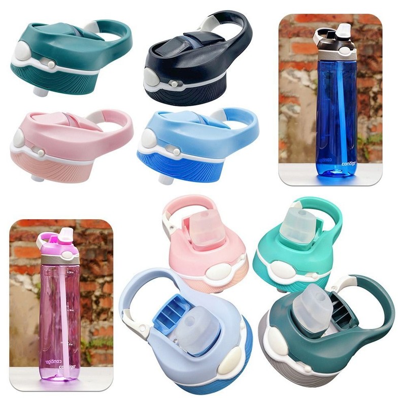 Gift with Straw Mug Cover Water Bottle Coffee Cup Lid Silico