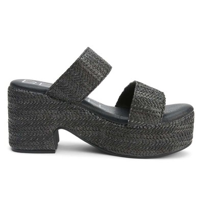 

Женские черные повседневные сандалии BEACH by Matisse Ocean Ave на платформе OCEANAVE-448, Черный, BEACH by Matisse Ocean Ave Platform