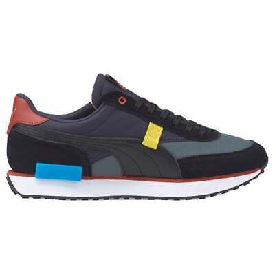 

Мужские черные кроссовки Puma Future Rider Displaced Lace Up Повседневная обувь 383148-01, Черный, Puma Future Rider Displaced Lace Up