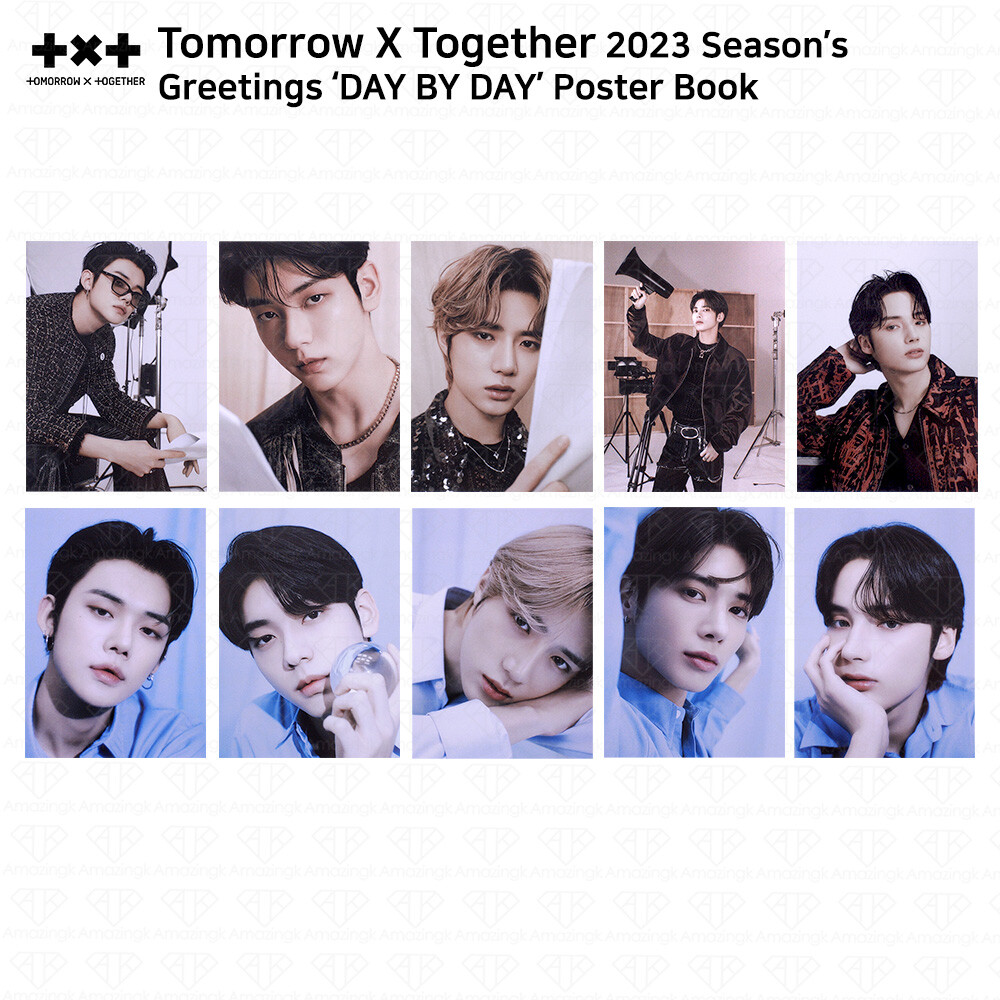 TOMORROW X TOGETHER2022SEASON’SGREETINGS TXT Official photo card TOMORROW X TOGETHER 2022 Season's