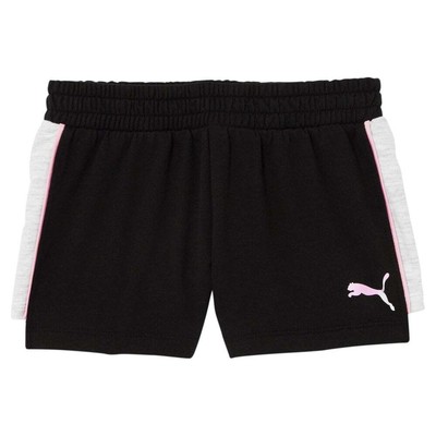 

Puma Core Pack Шорты из ткани френч терриМолодежные черные повседневные спортивные штаны для девочек 8582, Черный, Puma Core Pack French Terry ShortsYouth