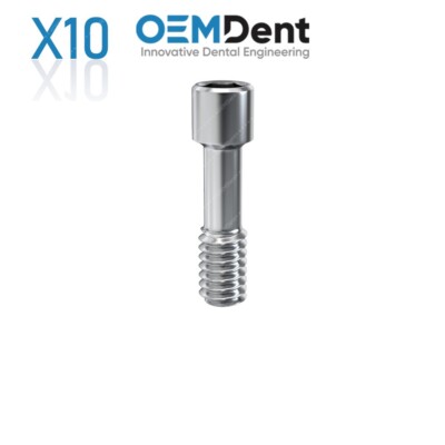 10 Screw For Prosthetic - Paltop  Int Hex 2.42mm Compatible
