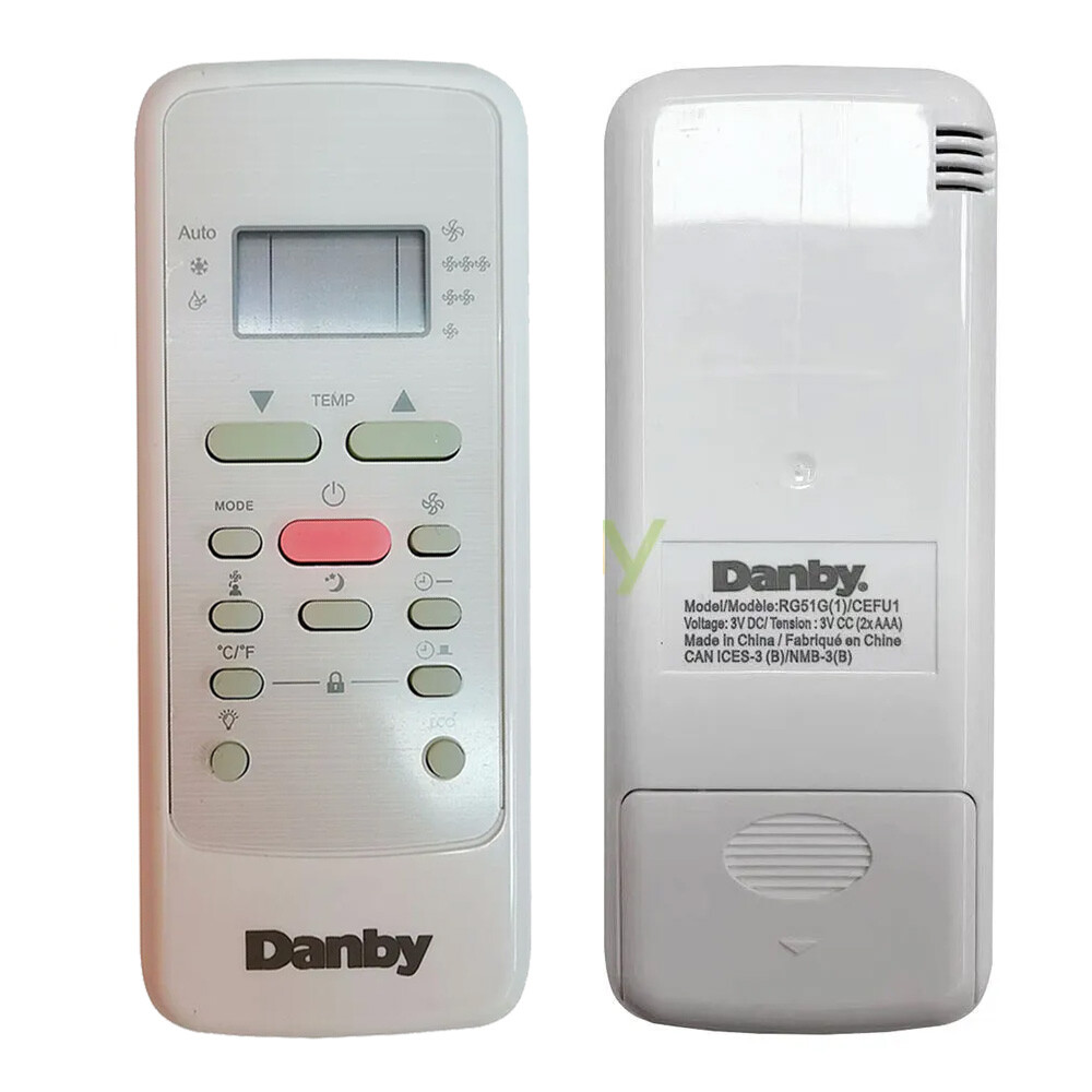 hotsmtbang交換用のリモート・コントロールDanby rg51i46?/bgce dpa120b1?dpa120b1wb dpa120hb1wdb dpa140hb1wdd dpa140hb1bdd ACエアコン n5ksbvb New Original RG51G(1)/CEFU1 Remote For Danby AC Air