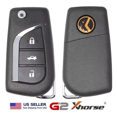 Xhorse Wire Flip Remote G2 For Toyota 3B XKTO20EN (New Version of XKTO00EN)