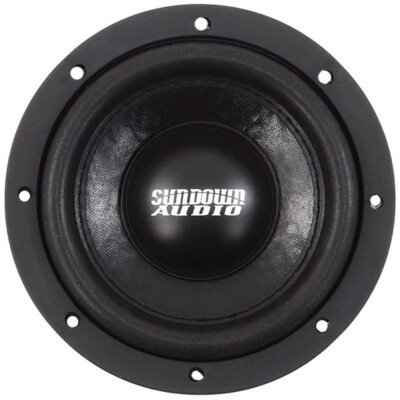 Sundown Audio SA-6.5 SW D4 6-1/2'' Dual 4-Ohm Car Audio Subwoofer 200W Sub NEW