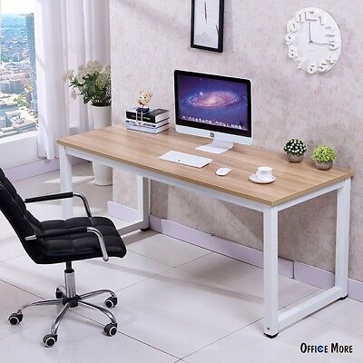 Computer Desk PC Laptop Table Wood Workstation Study Home Office Furniture
