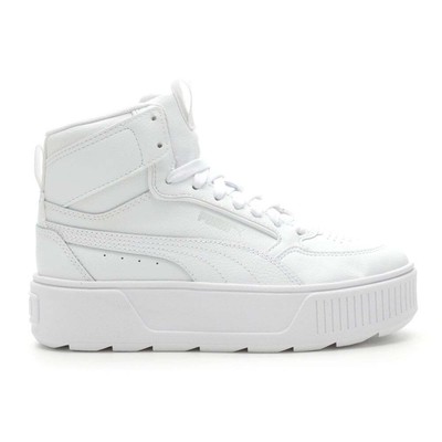 

Молодежные белые кроссовки Puma Karmen Rebelle на средней платформе для мальчиков, повседневная обувь 3887290, Белый, Puma Karmen Rebelle Mid Platform Youth