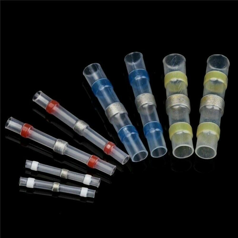 30Pcs 2610 Heat Shrink Wire Connector Solder Seal Terminals Tin Ring