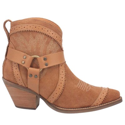 

Dingo Gummy Bear Snip Toe Cowboy Boots Womens Brown Casual Boots DI747-256, Коричневый, Dingo Gummy Bear Snip Toe Cowboy Booties