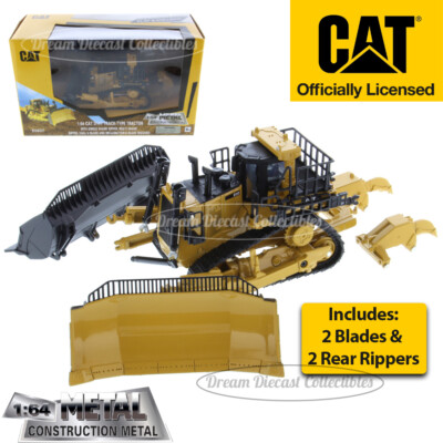 CAT CATERPILLAR D11T DOZER W/ 2 BLADES & REAR RIPPERS 1:64 DIECAST MASTERS 85637