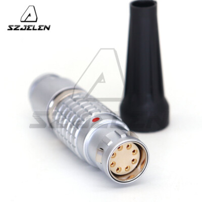 For ARRI Camera Mini AMIRA Power Plug,Right-Angle FHJ FGJ 2B 8pin Plug Female
