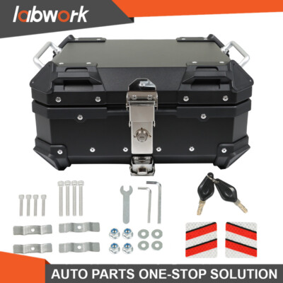 Labwork 22L Motorcycle Trunk Top Case Waterproof Tour Tail Box Luggage Storage