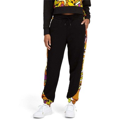 

Спортивные брюки Puma Britto X Graphic Женские черные повседневные спортивные штаны 532237-01, Черный, Puma Britto X Graphic Sweatpants
