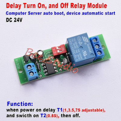 Automatic Turn POWER ON Module Computer Device off Auto Boot Start Relay Switch