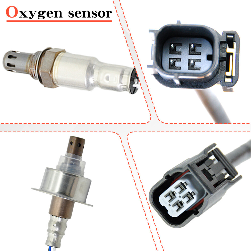 2PCS Oxygen O2 Sensor Upstream+Downstream For Honda Civic 1.8L 234-9124 234-4350