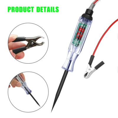 3-48V Digital Electric Voltage Circuit Tester Automotive Test Light Car Truck