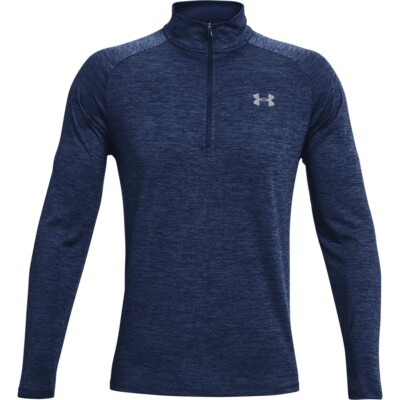 Under Armour 1328495 Men's UA Tech 2.0 1/2 Zip LS Tee Shirt Long Sleeve T-Shirt
